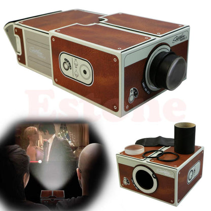 Portable Cardboard Smartphone Projector