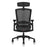 Ergonomic Office Chair with Wrapping headrest and tilt Limit Device | Adjustable headrest Height | Adjustable Waist Support | Adjustable 3D armrests