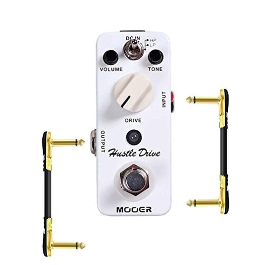 MOOER Hustle Drive Distortion Effect Pedal with True Bypass Guitar Effector Accessory