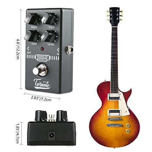 Womdee Boogie Dist Electric Guitar Distortion Monoblock Effect True Bypass - Black