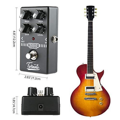 Womdee Boogie Dist Electric Guitar Distortion Monoblock Effect True Bypass - Black