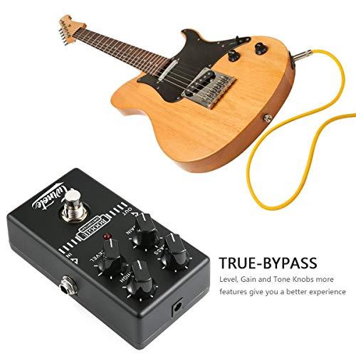 Womdee Boogie Dist Electric Guitar Distortion Monoblock Effect True Bypass - Black