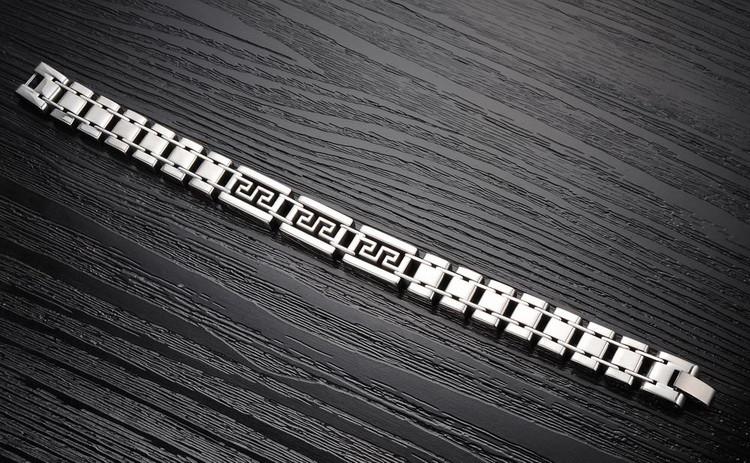 Maze Men's Stainless Steel Bracelet - Florence Scovel - 5