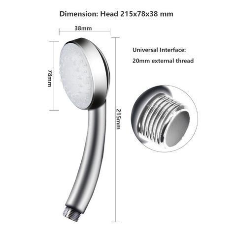 Bestselling Shower head 8 LED Light