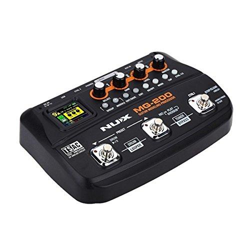 NUX MG-200 Professional Guitar Modeling Multi-effects Processor
