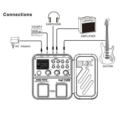 NUX MG-100 Multi-Effects Processor Guitar Effect Pedal