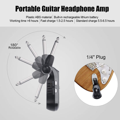 B6 Portable Bluetooth Guitar Effector