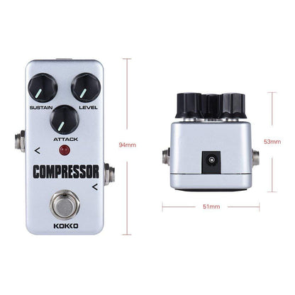 KOKKO FCP-2 Compressor Portable Guitar Effect Pedal