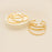 6Pcs/2Pcs/Set Women Bracelets Boho Vintage Gold Geometric Carved Arrow Round Letter Bracelet Set Beach Fashion Jewelry