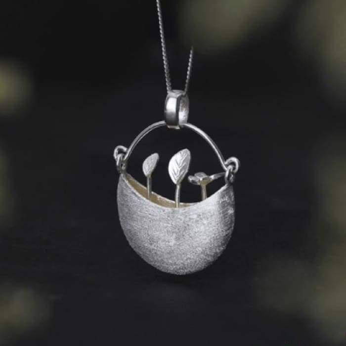 Pendant "My Secret Garden" in 925 Silver (2 variants)