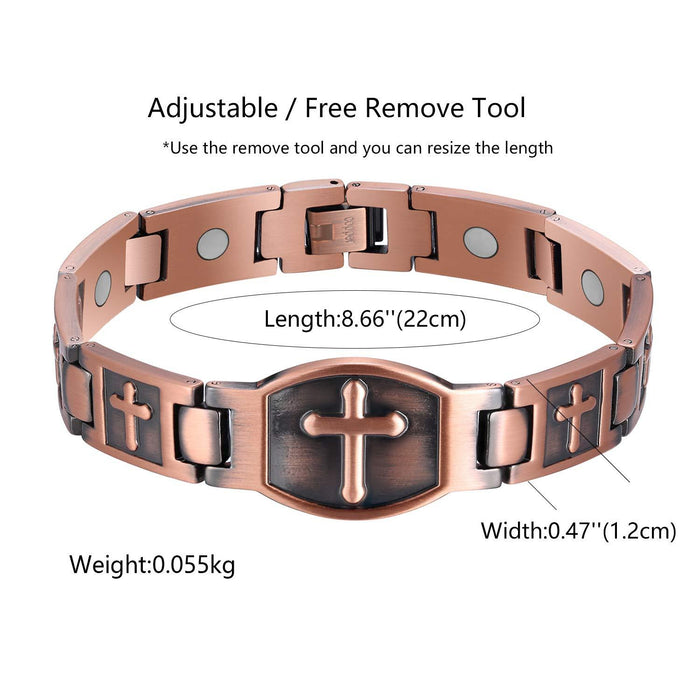 Magnetic Therapy Cross Bracelets