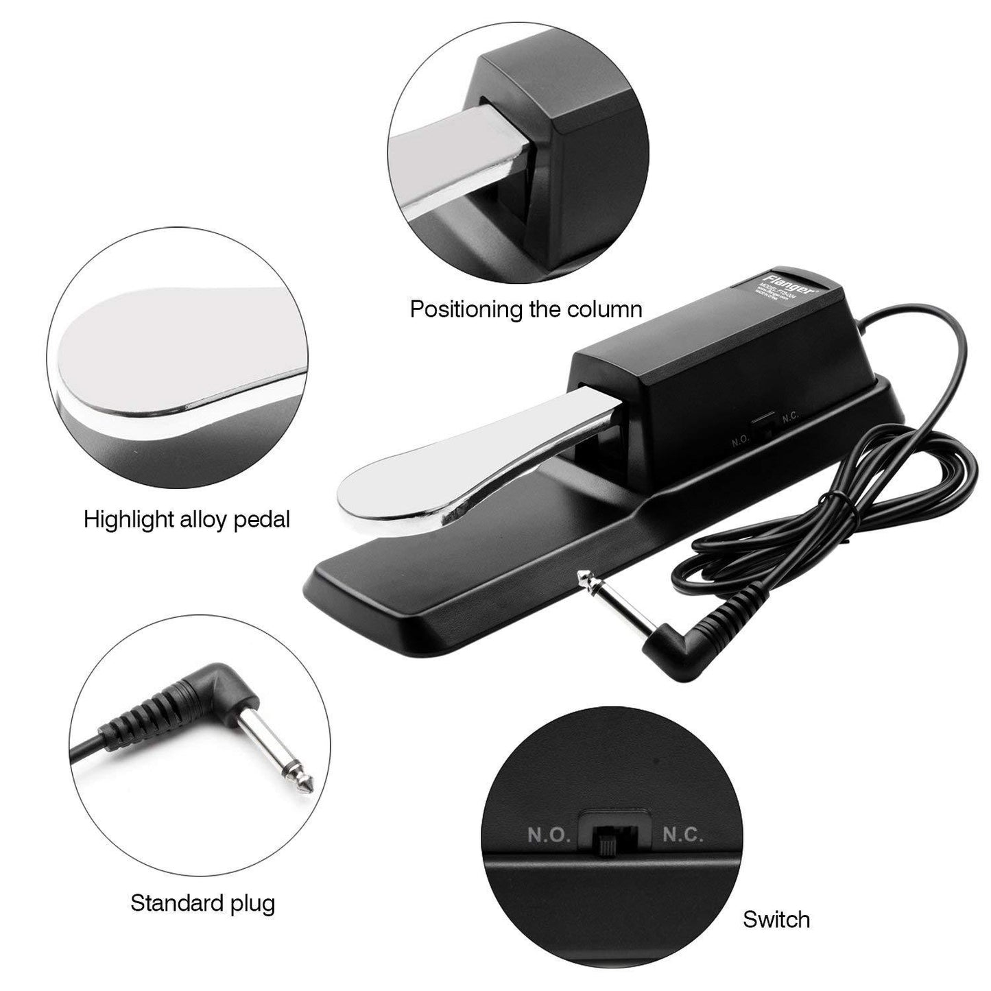 Sustain Pedal for Piano Keyboard