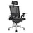 Ergonomic Mesh High-back Office Chair With Tilt Restriction Device | 4D Adjustable Armrest | Adjustable Headrest | Adjustable Lumbar Support