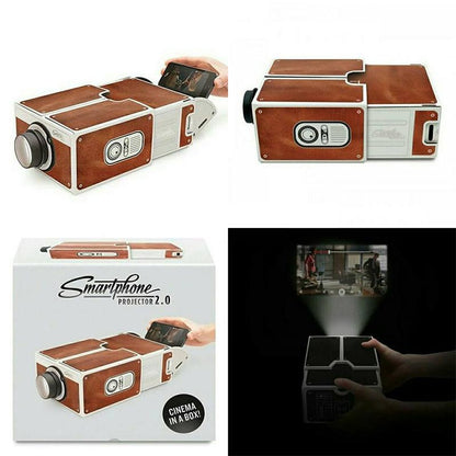 Portable Cardboard Smartphone Projector