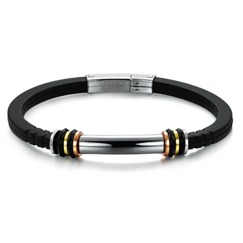 Classic Men's Stainless Steel Bracelet - Florence Scovel