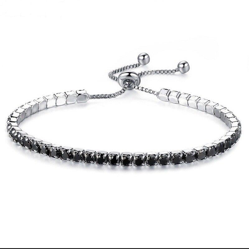 Crystal Bracelet Luxury Micro-inlaid Zircon Bracelet Ladies Simple Adjustable Hand Jewelry Fashion Bracelet