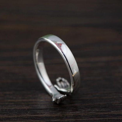 Couple Adjustable Hugging Ring