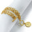 Gold Color Charm Chain Bracelets