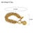 Gold Color Charm Chain Bracelets