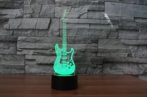 LED Electric Guitar Lamp