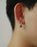 Men Stud Earrings Simple Geometric Stainless Steel Korean Charm Fashion Jewelry