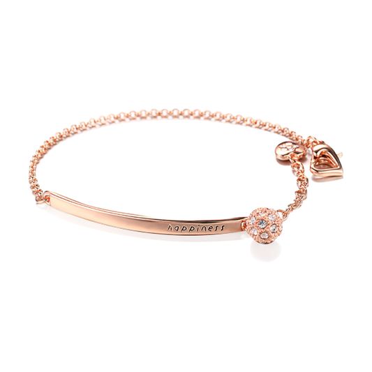 Happiness - Half Bangle Bracelet