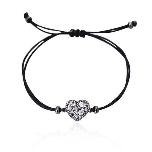 Heart Strings Adjustable Bracelet