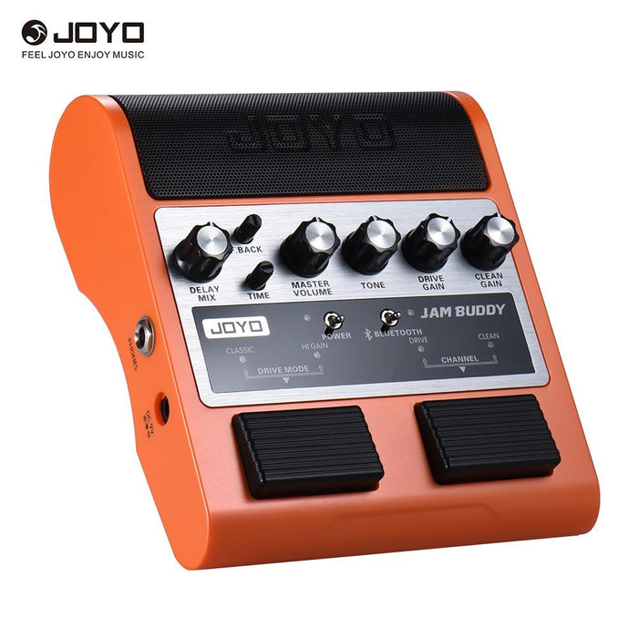 JOYO JAM BUDDY Rechargeable Bluetooth 4.0 Dual Channel 2X4W Pedal Style Guitar Amplifier Amp