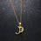 Simple personality letter necklace classic ladies clavicle chain