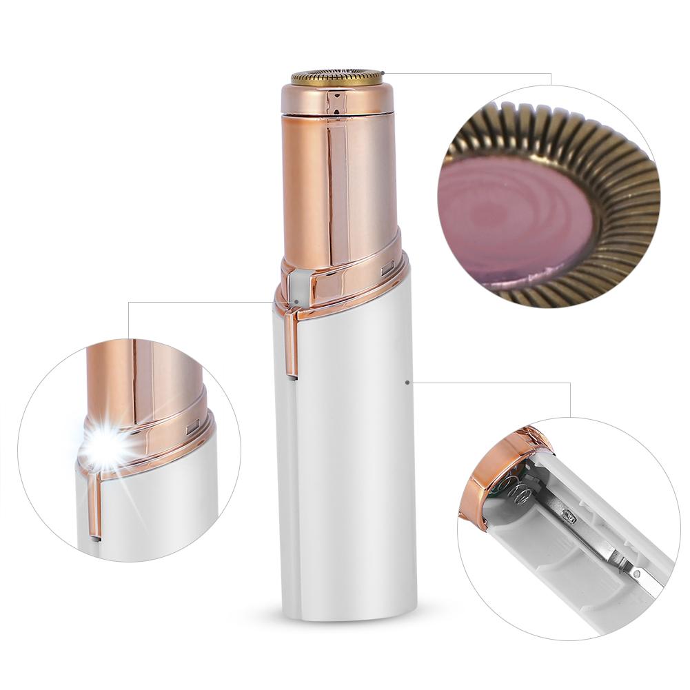 Lipstick Shaped Flawless Painfree Facial Hair Remover