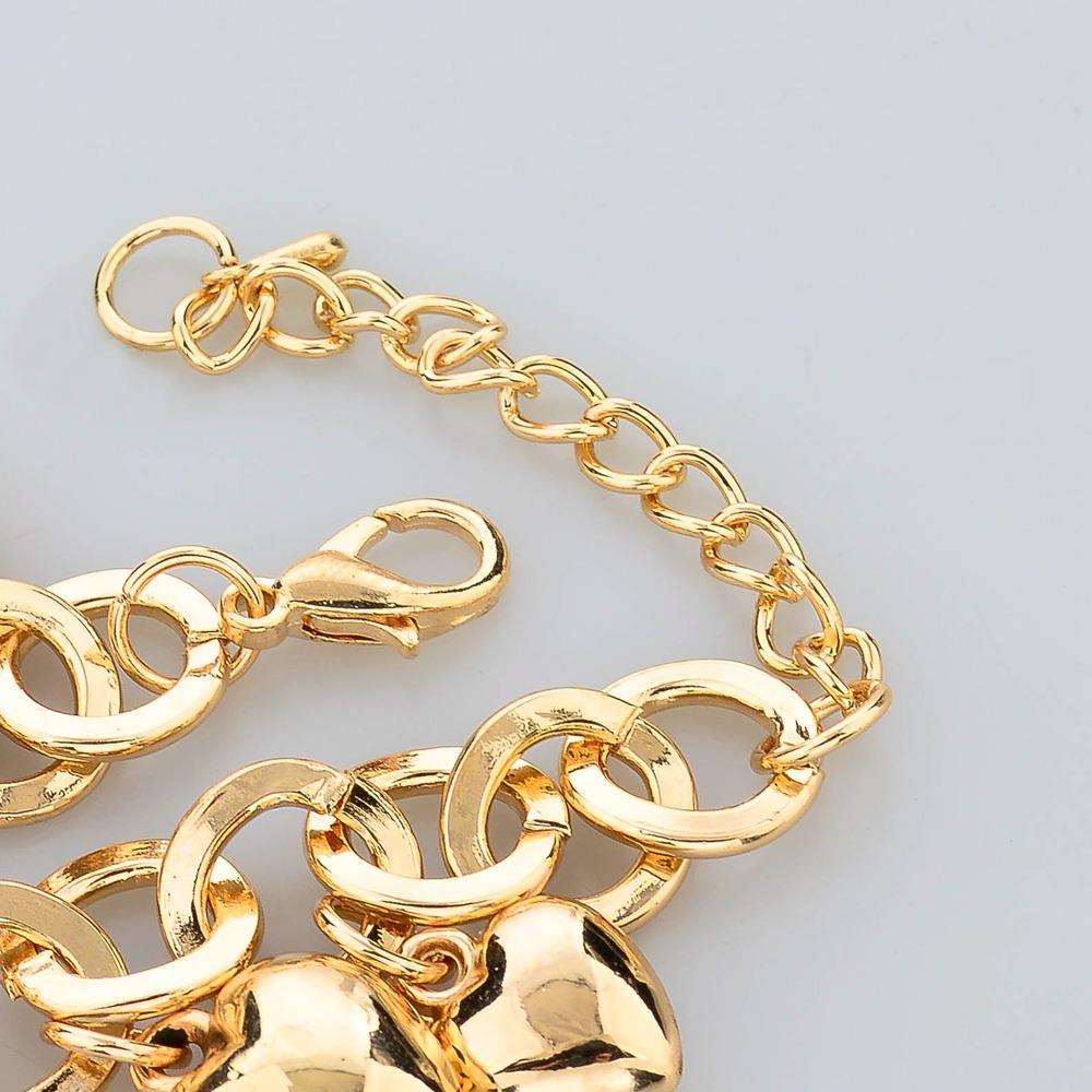 Stars and Hearts Charm Bracelet
