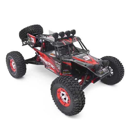 RC Truck 1: 12 4WD 2.4Ghz Off-Road Rock Crawler (Green or Red)