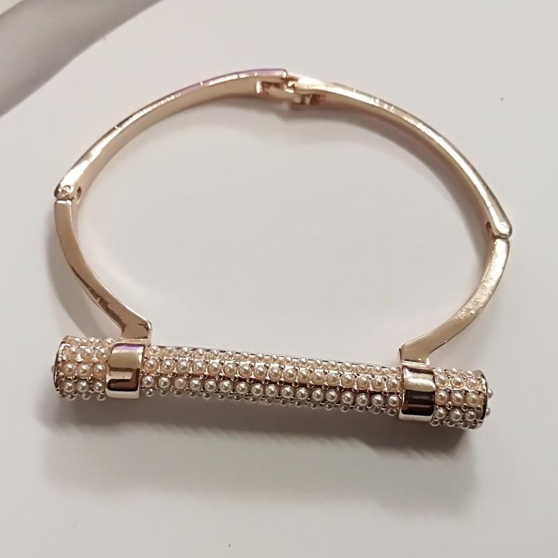 Five chain bracelet for women pearl flower bracelet jewelry