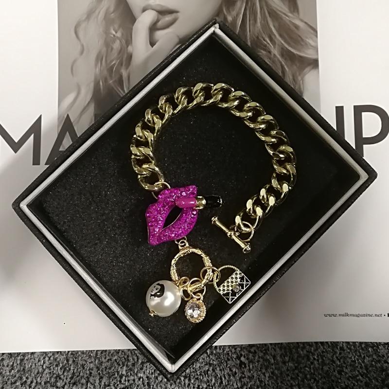 Five chain bracelet for women pearl flower bracelet jewelry