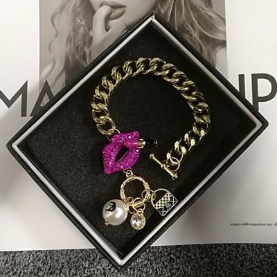 Five chain bracelet for women pearl flower bracelet jewelry
