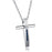 New Arrival Pendants & Necklaces For Men Stainless Steel Wire Brother Cross Necklace Male Christian Jewelry