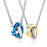 Couple Neaklaces 'ETERNAL LOVE' Matching Set Necklace for His and Her Valentines Gift for Boyfriend Girlfriend