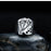 Punk Black Poker Ring for Men Stainless Steel Casting Finger Ring Cool Jewelry Gift
