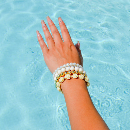 Pastel Beauty Bracelets Stack