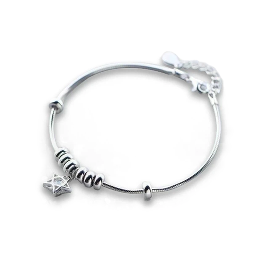 Shooting Star Sterling Silver Bracelet