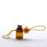 Tawny Glass Bottle Pendant With Chinese Knot Perfume Small Bottle Mobile Phone Chain Incense Ornaments