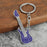 Color Guitar Keychain Metal Creative Car Keychain Small Gift Pendant