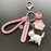 Fashion Trend Cat Number Tag Keychain Cute Creative Small Gift Bag Hanging Ornaments