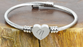 Unique Engraved Heart Charm Bracelet-Limited Edition