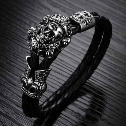 Pirate Skull Men's Bracelet - Florence Scovel - 3