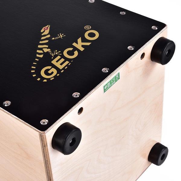 GECKO Wooden Percussion Box Flat Hand Drum