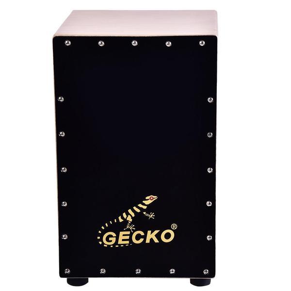 GECKO Wooden Percussion Box Flat Hand Drum