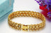 JEWELRY Gold Color Leisure Bracelet For Men/ Women  Selling Gold Color Bracelet 8.7mm