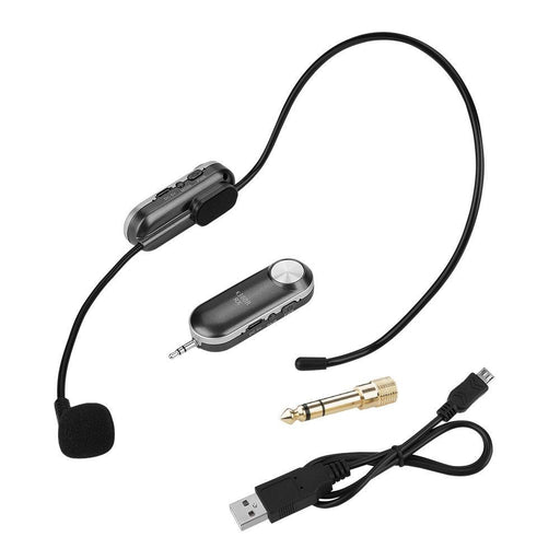New Bluetooth Head-mounted Wireless Microphone Mic with Bluetooth Receiver
