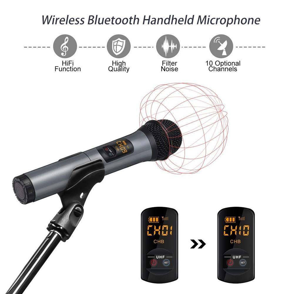 Bluetooth Wireless Direct Insert Type Handheld Microphone System